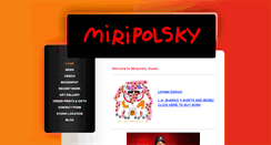 Desktop Screenshot of miripolskystudio.com